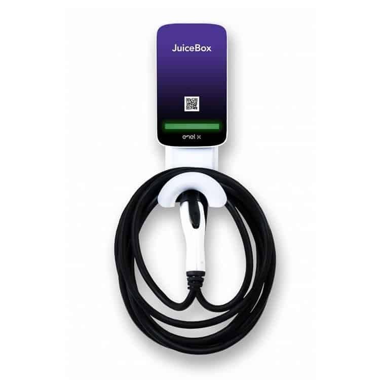 Ladestander til elbil – enel x JuiceBox 2.01 med kabel (22 kW, Type 2)