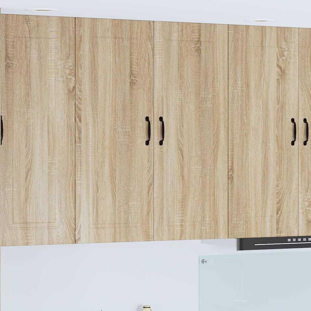 Vægskab til køkken Sonoma eg 80 x 31 x 100 cm Konstrueret træ
