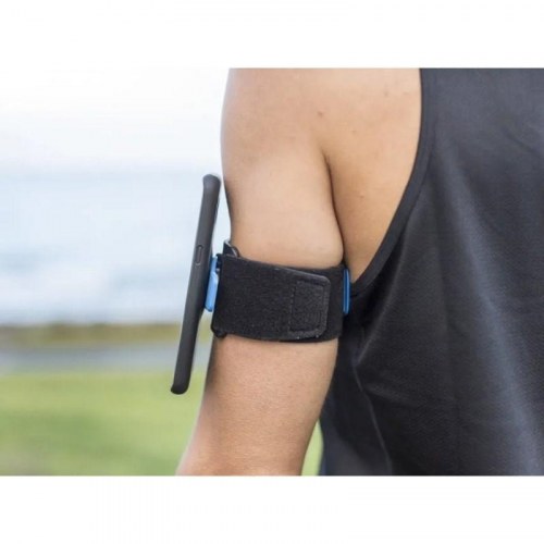 Mobilholder til arm – Quad Lock QLM-ARM, sort/blå (passiv)