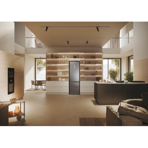 Kølefryseskab Haier 3D 60 Serie 5 HTW5620DNMG, 414 l, D, sølv