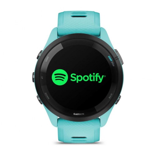 Sportsur Garmin Forerunner 265 - 46 mm AMOLED, GPS, Wi‑Fi - sort/blå