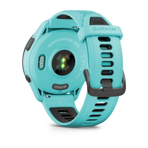 Sportsur Garmin Forerunner 265 - 46 mm AMOLED, GPS, Wi‑Fi - sort/blå