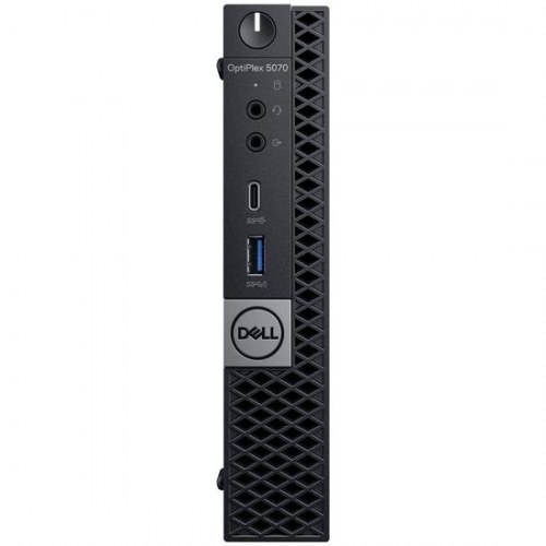 Stationær PC Dell OptiPlex 5070 Tiny – i5-9500, 16 GB RAM, 256 GB SSD, Windows 11 Pro, (RENOVERET) (OUTLET A)