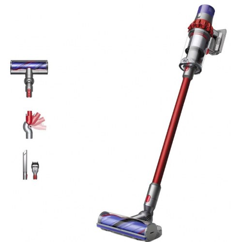 Ledningsfri støvsuger Dyson V10 Origin rød/nikkel 0,76 l (Generation 2022)