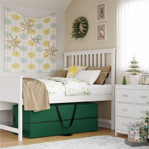 Juletræ opbevaringstaske 150 × 55 × 62 cm, til træ op til 270 cm, grøn