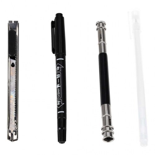 Tegnesæt til skitser – blyanter og kul, 54 dele