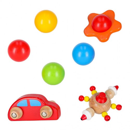 Kuglebane i træ XXL – Montessori kulodrome