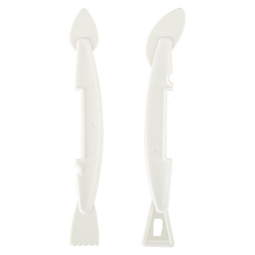 Drejeskive til ler – kreativt sæt med maling, hundemotiv (grå)