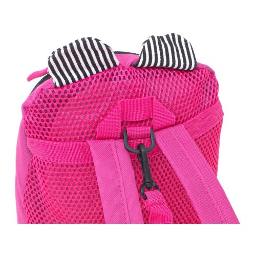 Børnehave rygsæk – børnerygsæk med bamsemotiv, pink