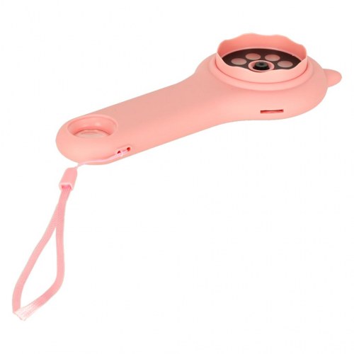 Digitalt mikroskop til børn 500x 2 MP – pink