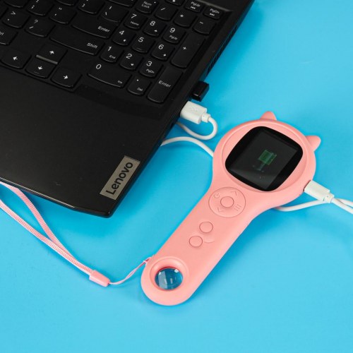 Digitalt mikroskop til børn 500x 2 MP – pink