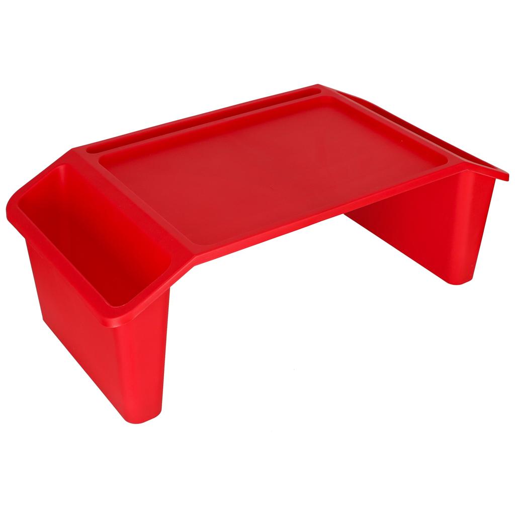 Skødebord med organizer - rød, 57 × 30 × 21 cm