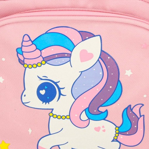 Børnehave rygsæk til børn – enhjørning, 30 × 23 × 14 cm, pink