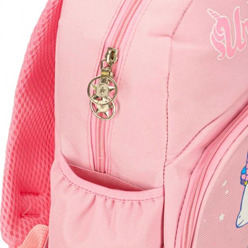 Børnehave rygsæk til børn – enhjørning, 30 × 23 × 14 cm, pink