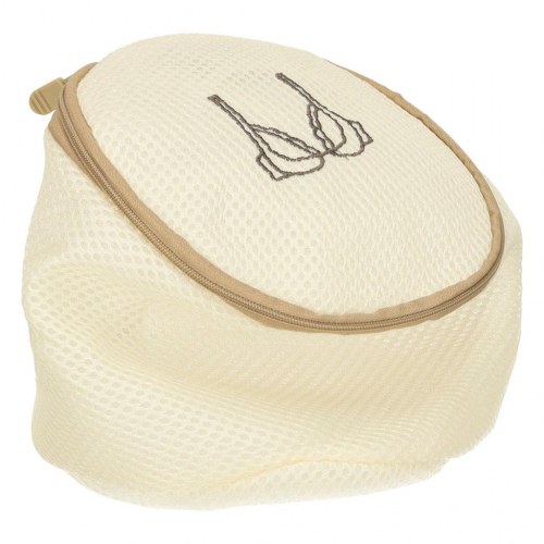 Vaskeposer til vaskemaskine - sæt med 6 stk., beige