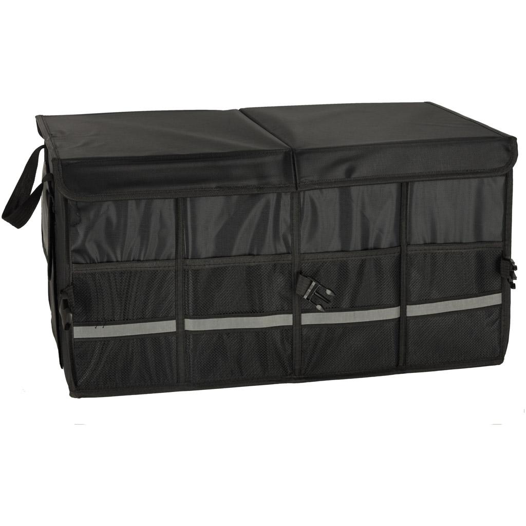 Bagagerumsorganizer til bil med reflekser - 60 × 35 × 30 cm