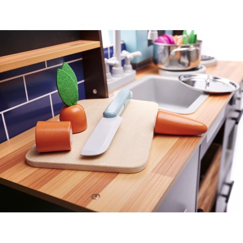 Legekøkken i træ MDF med tilbehør LOFT XXL 96 cm