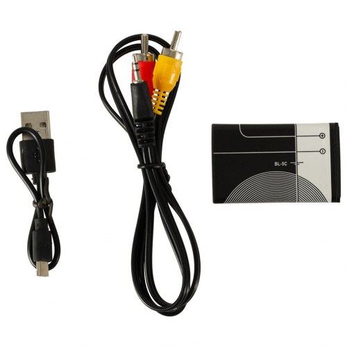 Håndholdt retro spillekonsol – 500 spil, 3" LCD, grå