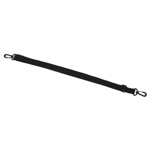 Rejsehovedpude med opbevaringsrum – justerbar nakkestøtte, 80 cm, sort