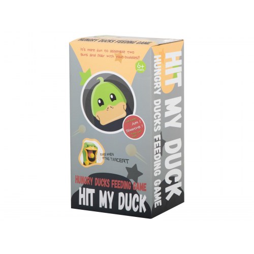 Skydespil med and – skumkugle-gevær og mål