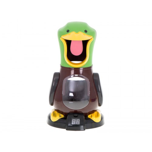 Skydespil med and – skumkugle-gevær og mål