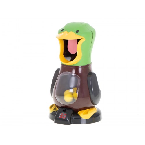 Skydespil med and – skumkugle-gevær og mål