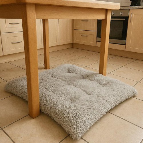 Hundeseng måtte XXL grå 110×75 cm