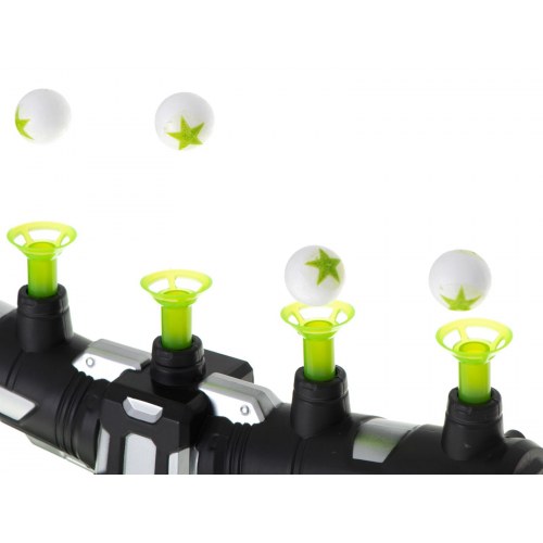 Skydespil med svævende bolde – Dark Wars sæt med pistol, mål og pile