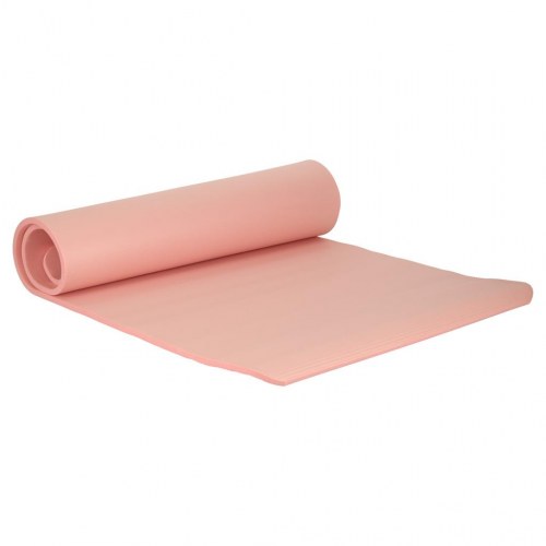 Yogamåtte 185×83×1,5 cm – tyk trænings- og fitnessmåtte, pink + bæretaske