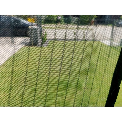 Myggenet til dør med magneter 110 × 220 cm – sort