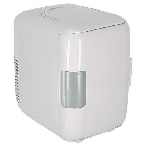 Mini køleboks til bil 4 l – varme/køling 2-i-1, hvid