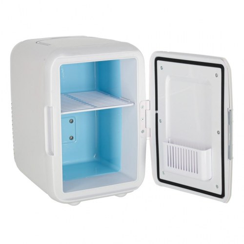 Mini køleboks til bil 4 l – varme/køling 2-i-1, hvid