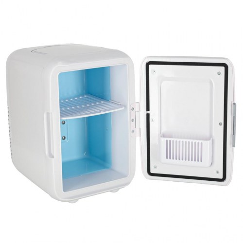 Mini køleboks til bil 4 l – varme/køling 2-i-1, hvid