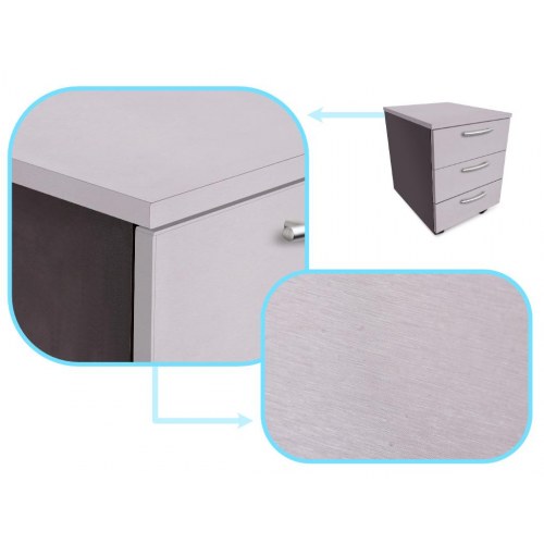 Selvklæbende folie rulle – metallic børstet sølv 1,52 × 30 m