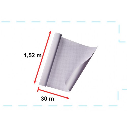 Selvklæbende folie rulle – metallic børstet sølv 1,52 × 30 m