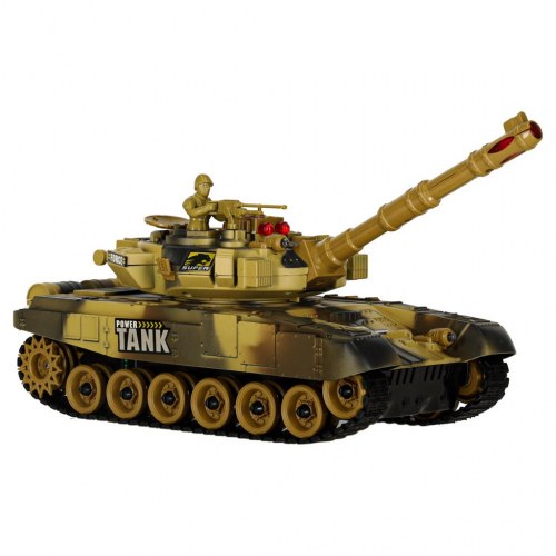 Fjernstyret kampvogn 2,4 GHz – RC War Tank 9993 (ørken)