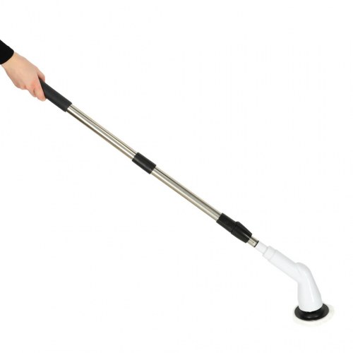 Elektrisk roterende moppe/rensebørste med 9 børstehoveder