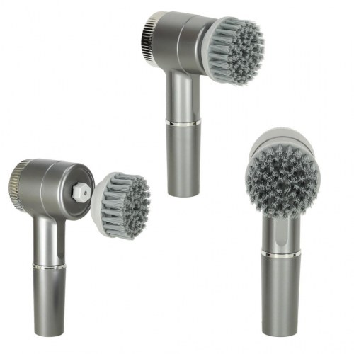 Elektrisk rengøringsbørste 5‑i‑1 med LED og 3 hastigheder