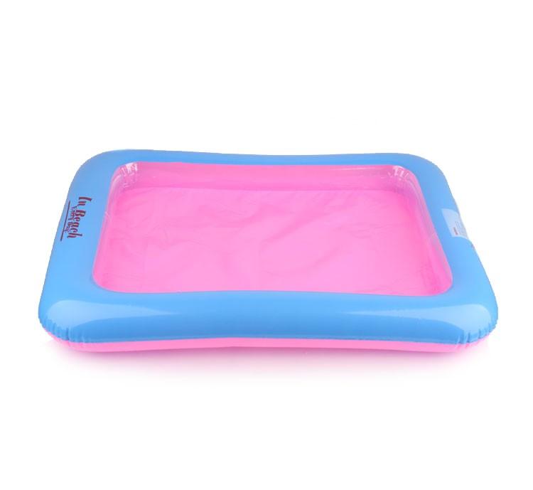 Oppustelig sandkasse til kinetisk sand - 56 × 40 cm