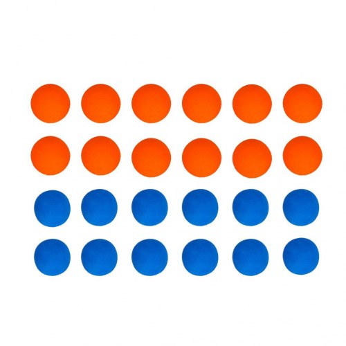 Skydespil til børn – Sulten robot målspil med 2 pistoler og bolde