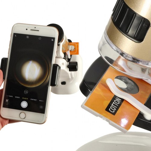 Mikroskop til børn – videnskabeligt skolemikroskop 250x