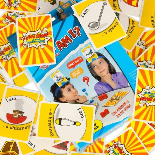 Brætspil: Hvem er jeg? – Gæt Familien socialt spil til børn