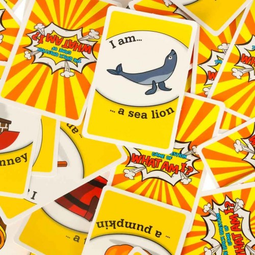 Brætspil: Hvem er jeg? – Gæt Familien socialt spil til børn