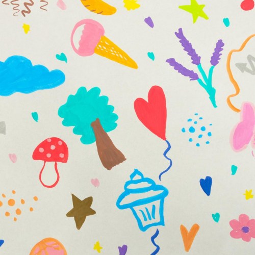 Akryltuscher til sten, stof og glas – vandfaste – 24 farver