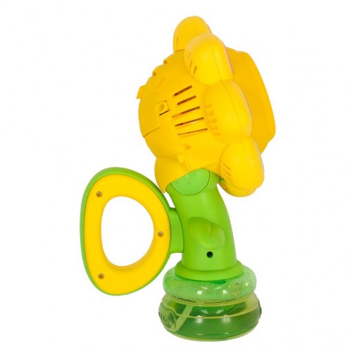 Sæbeboblemaskine – automatisk blomst med musik og lys