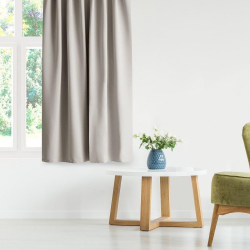Mørklægningsgardin RESTILO BLACKOUT - lys beige 140 x 300 cm