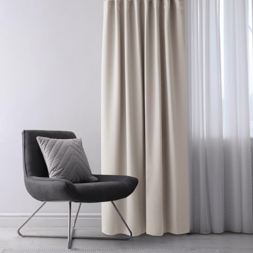 Mørklægningsgardin RESTILO BLACKOUT - lys beige 140 x 300 cm