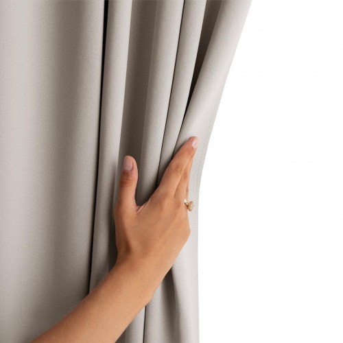 Mørklægningsgardin RESTILO BLACKOUT - lys beige 140 x 300 cm