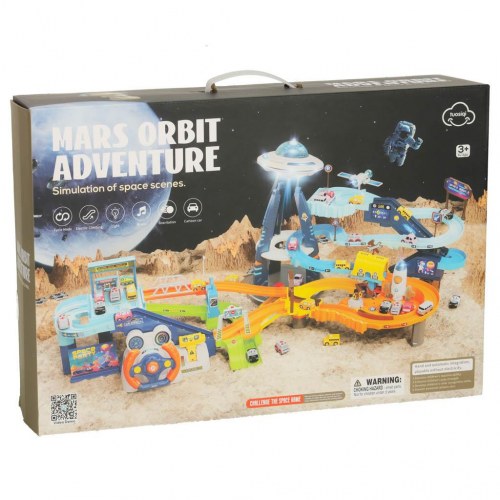 Bilbane parkeringsstation med 6 biler