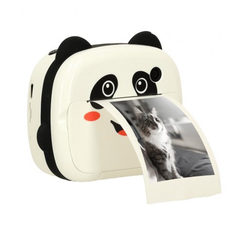 Børnekamera med instant print – panda design, WiFi